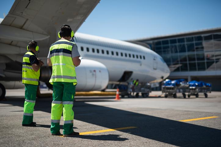 Illustration emplois et métiers aéroportuaires